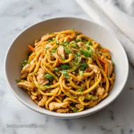 Chicken Chow Mein: Silky and Smoky