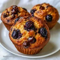 Blueberry Chocolate Muffins for 12