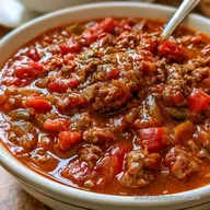 Beef Chili for 6 Servings