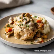 Crockpot Chicken and Gravy in 4 Hours for 6 Servings