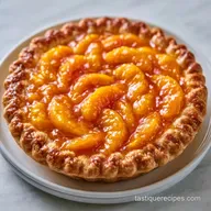 Easy Fresh Peach Pie for 8 Servings