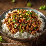 Fast Ground Beef and Rice: One-Pot