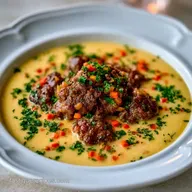 Cheeseburger Soup in 45 Minutes
