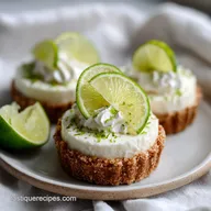 Heavenly No Bake Mini Key Lime: Velvety Mousse