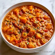 Pumpkin Chili with Ground Turkey