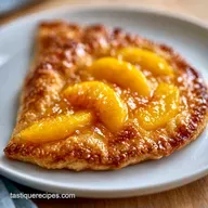 Rustic Peach Galette for 6 Servings