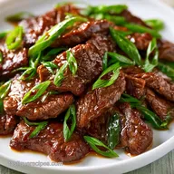 Savory Beef and Green Onions in 20 Min