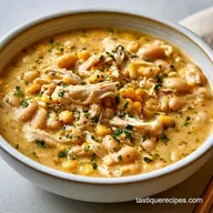 Slow Cooker White Chicken Chili (Dinner)
