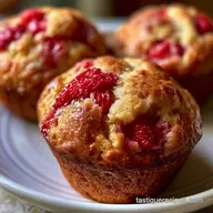Crispy Strawberry Muffin Tops