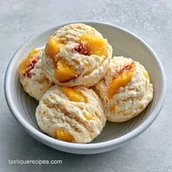 Vanilla Peach Ice Cream for 8 Servings