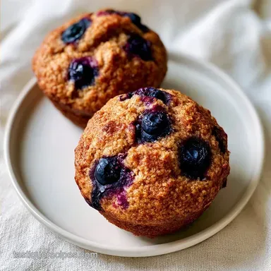 Air Fryer Blueberry Muffins: Tender