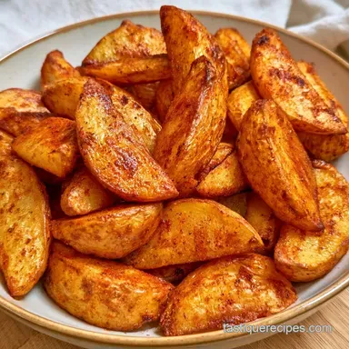 Air Fryer Potato Wedges: Crispy Recipe Card
