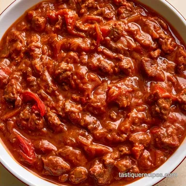 Beef Chili in 1 Hour 10 Minutes