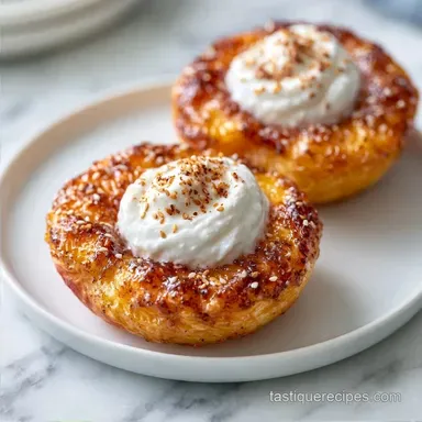 Baked Peaches with Greek Yogurt for 2