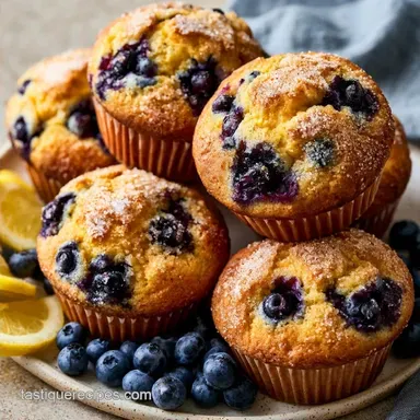 13 Blueberry Muffins Recipes: Lemon, Oats & Crumb
