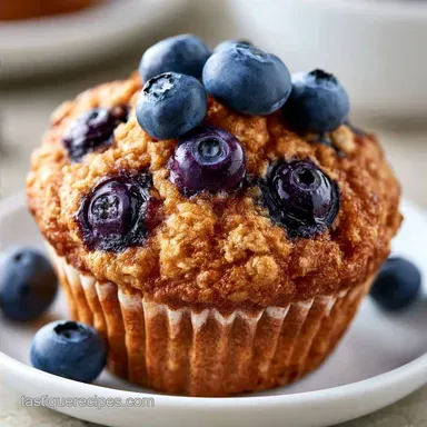 Blueberry Oatmeal Muffins for Meal Prep