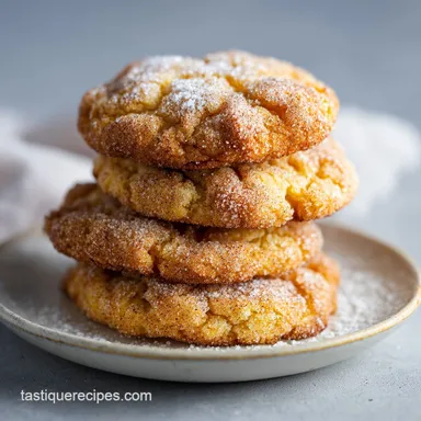 Brown Sugar Cinnamon Cookies in 25 Mins