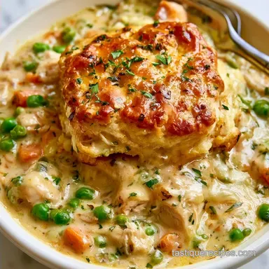 Chicken Pot Pie Casserole in 40 Minutes