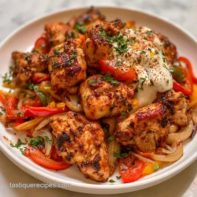 Chicken Shawarma SheetPan Dinner for 6 Recipe Card
