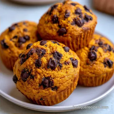 Chocolate Chip Pumpkin Muffins Meal Prep