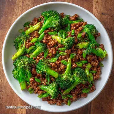 Clean Eating Beef Recipe in 20 Minutes Recipe Card