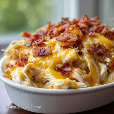 Crack Chicken Tacos: Slow-Cooked Recipe Card