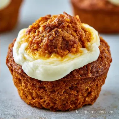 Cream Cheese Pumpkin Muffins for 12