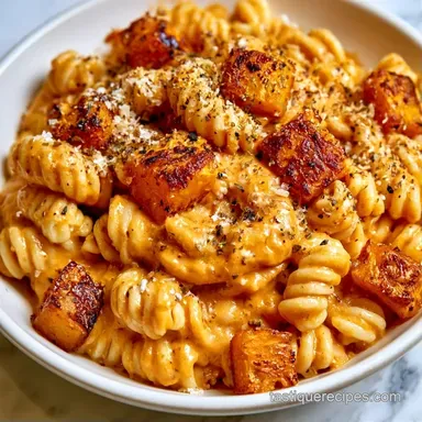 Butternut Squash Pasta in 45 Minutes Recipe Card