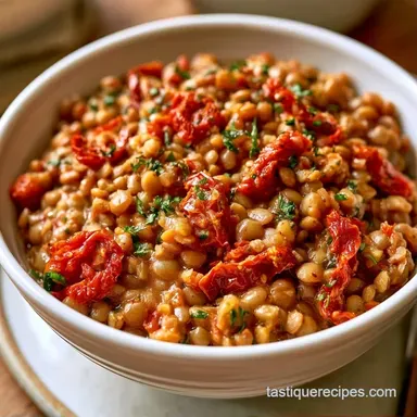 Marry Me Lentils in 25 Minutes Recipe Card
