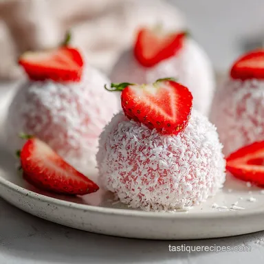 Strawberry Mochi Recipe for 6 Servings