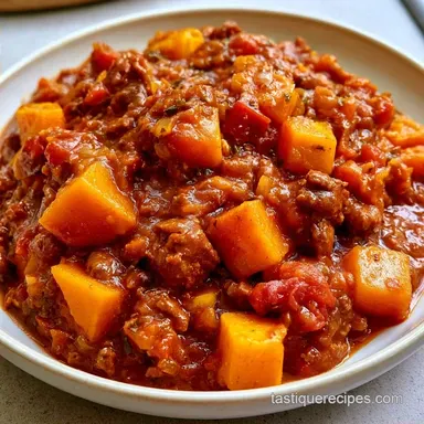 Fall Harvest Chili for 6 Servings