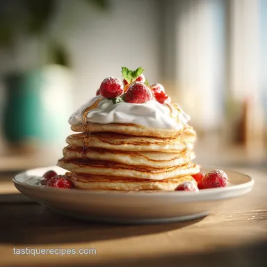 Sorghum Flour Pancakes for 4 Servings: Fluffy and Golden