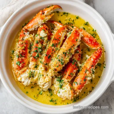 Crab Legs in 25 Minutes: Oven Baked with Garlic Butter