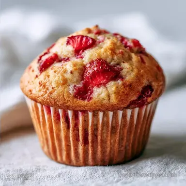 Strawberry Muffins in 30 Minutes
