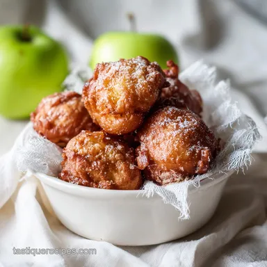 Apple Fritters in 30 Minutes: Crispy and Caramelized Recipe Card