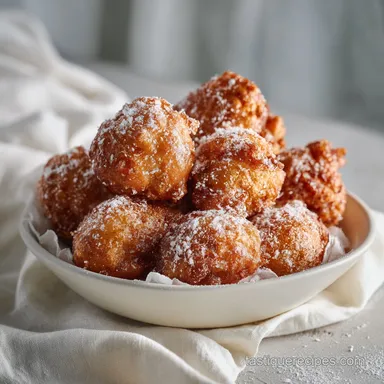 Apple Fritters in 30 Minutes: Crispy and Caramelized