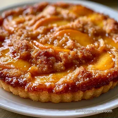 Easy Fresh Peach Cobbler Recipe Recipe Card