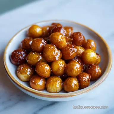 Honey Lotus Seeds: Creamy, for 4 Servings