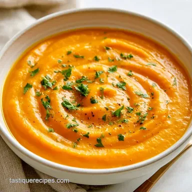 Instant Pot Butternut Squash Soup: 35 Min Recipe Card