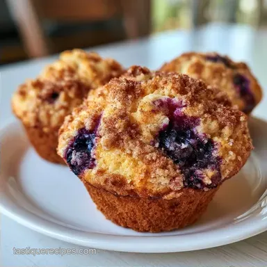 Blueberry Muffins in 45 Minutes