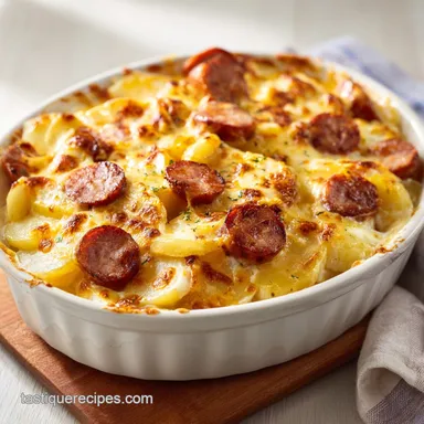 Kielbasa Potato Casserole: Creamy Baked