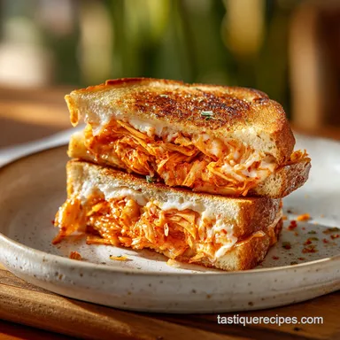 Kimchi Grilled Cheese in 15 Minutes Recipe Card