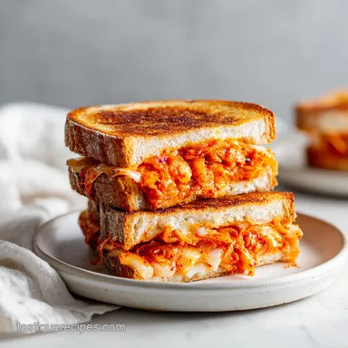 Kimchi Grilled Cheese in 15 Minutes