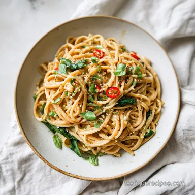 Miso Butter Pasta Recipe in 15 Minutes Recipe Card