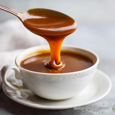 Miso Caramel Sauce in 20 Minutes Recipe Card