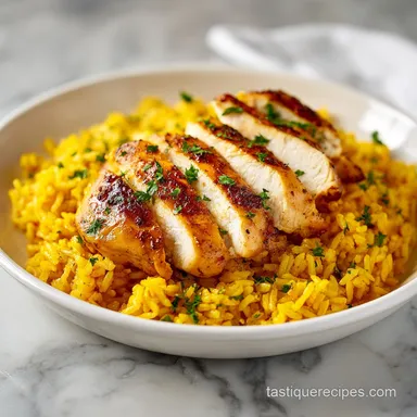 One Pot Chicken and Rice Recipe for 6