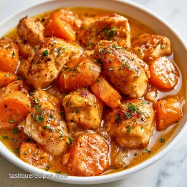 OnePot Chicken Stew for 4 Servings