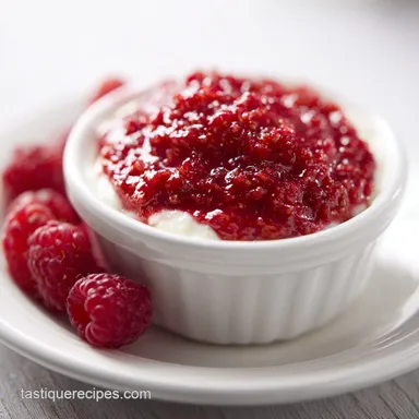 Raspberry Lemon Fruit Dip in 10 Minutes Recipe Card