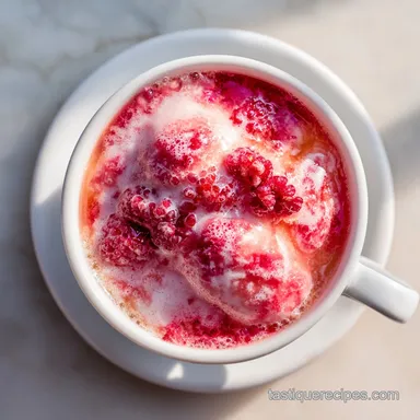 Raspberry Sherbet Punch in 10 Minutes with Fresh Raspberries Recipe Card