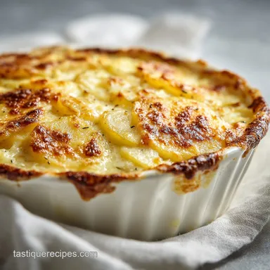 Ruths Chris Gratin Potatoes with Gruyere in 80 Minutes